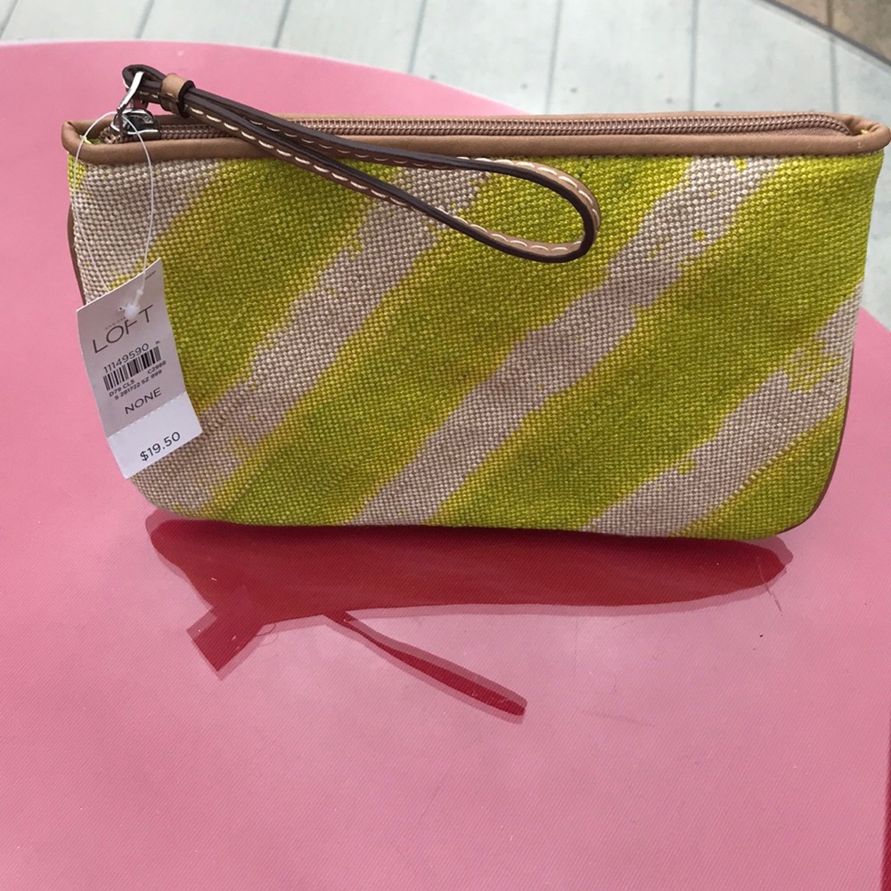 Loft large wristlet new with tags